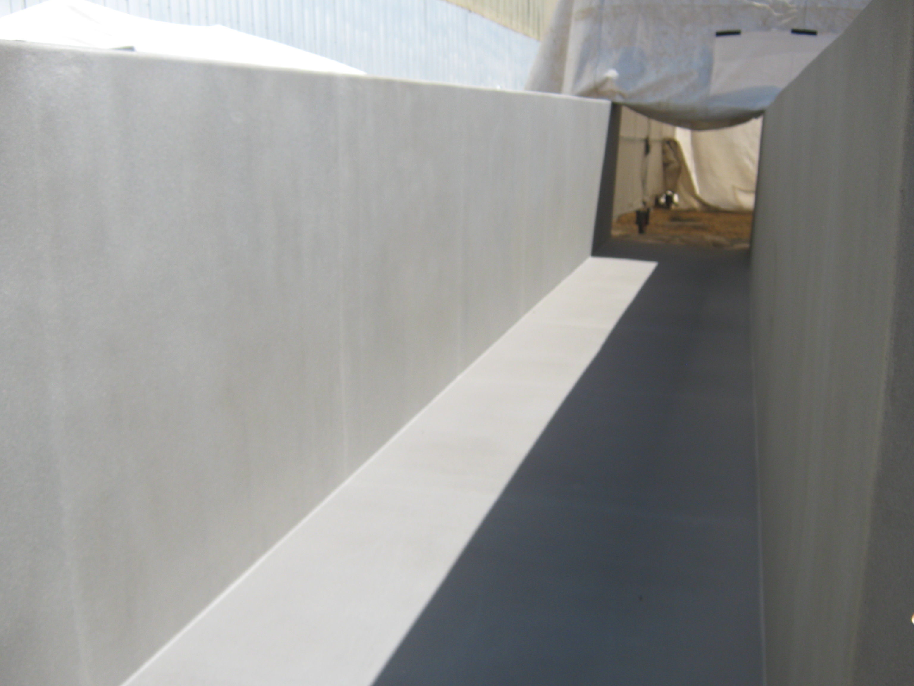 Estructura de acero de canaleta de transporte de relaves, Puente Cachapoal